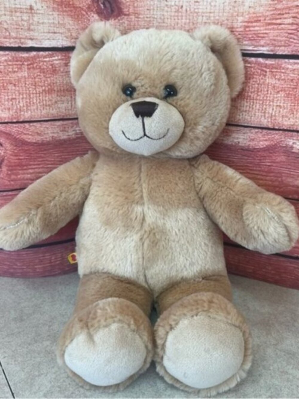 Build-A-Bear BAB Light Brown Bear Plush Stuffed Animal
